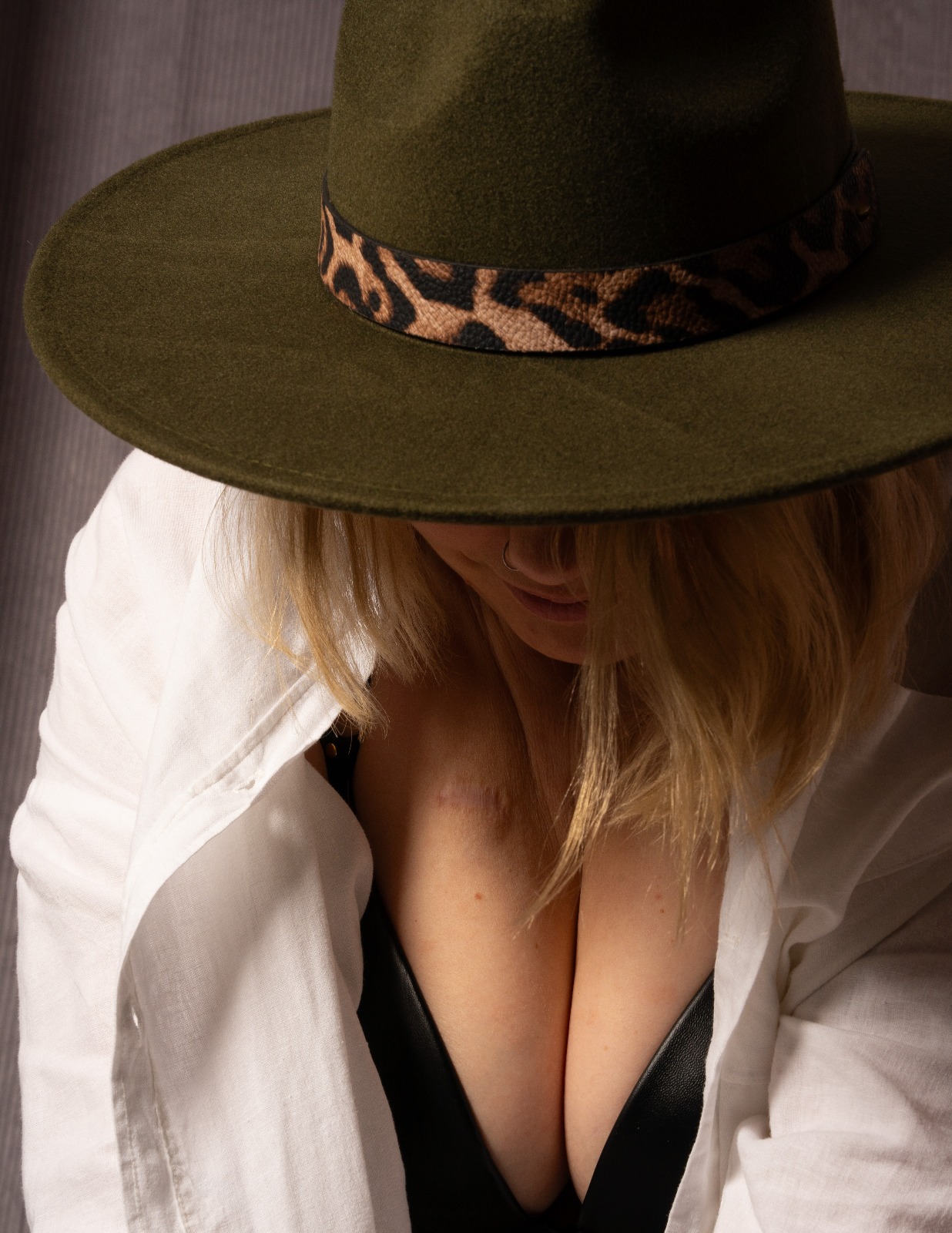 Girl in a jacket